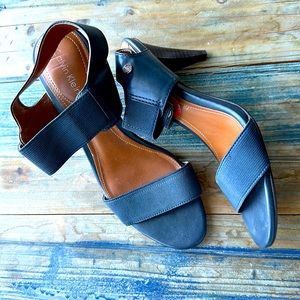 Calvin Klein blue heeled sandal 6